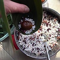 红豆蜜枣粽子#粽享新意#的做法图解7