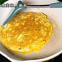 #名厨汁味正当夏#香葱火腿肉松手抓饼的做法图解4