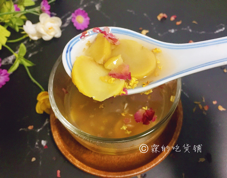 桂花鲜栗羹的做法