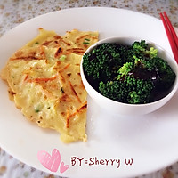 快手营养早餐-皮蛋瘦肉粥配土豆丝饼的做法图解11