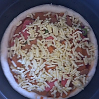 烤肠披萨（超级简单家庭电饭锅版本）的做法图解17
