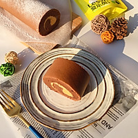 #健康甜蜜烘焙料理#巧克力卷的做法图解12