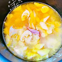 #味达美名厨福气汁，新春添口福#排骨咸肉竹笋的做法图解9