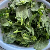 炒菜苔的做法图解1