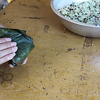 广式香菇花肉粽子（超详细，两种包法）的做法图解29