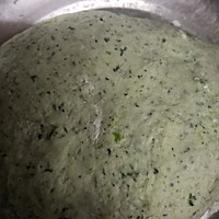主食——菠菜饼的做法图解2