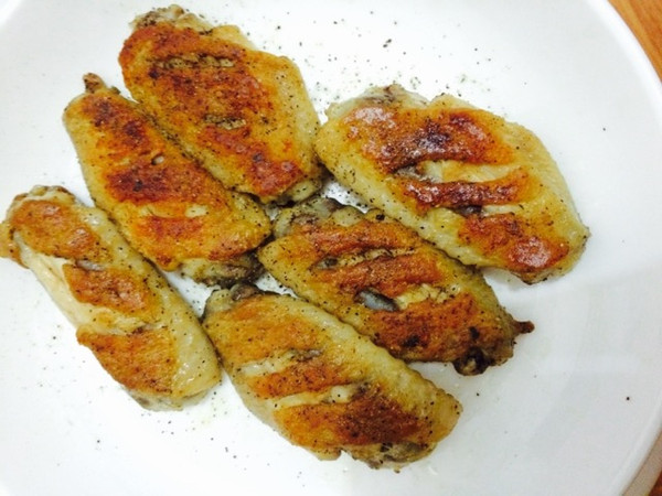 煎鸡翅