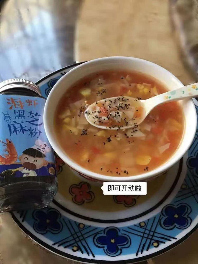 虾皮短面宝宝餐的做法