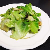 手撕包菜的做法图解4