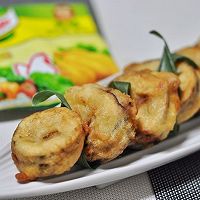 油炸茄盒的做法图解9