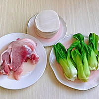 #我们约饭吧#青菜猪肉煎饺的做法图解1