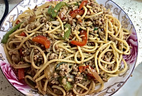 彩椒黑胡椒意大利面的做法