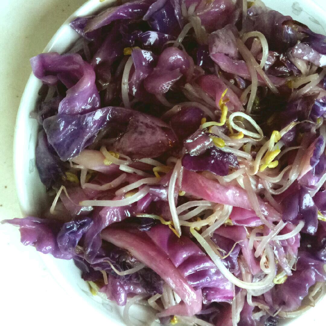 紫甘蓝拌菠菜怎么做_紫甘蓝拌菠菜的做法_豆果美食