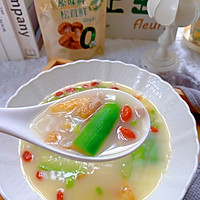 ♨️鲜味十足，明目丝瓜鸡蛋汤#夏日鲜味轻享健康的做法图解10