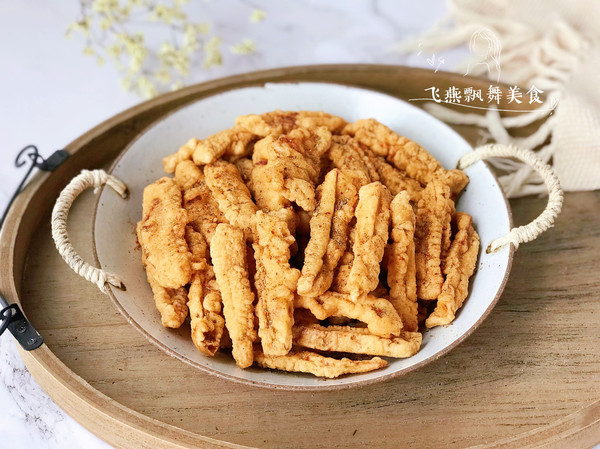 巨好吃的椒盐杏鲍菇，比吃小酥肉还过瘾