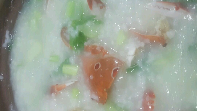 螃蟹海鲜粥