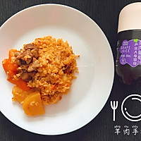 羊肉手抓饭的做法图解4