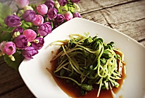 开胃小菜～凉拌豌豆苗的做法