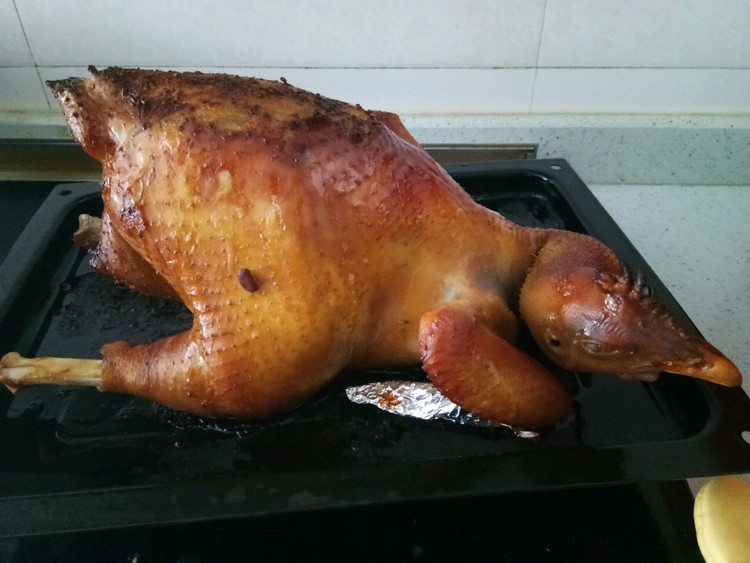烤箱版烤整鸡的做法