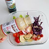#丘比小能手料理课堂#快乐减脂‼️蔬菜沙拉的做法图解4