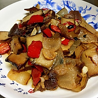 香干炒腊肉的做法图解5
