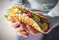 手握沙拉#舌尖上的春宴#的做法