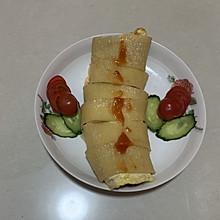 快手蔬菜烤冷面