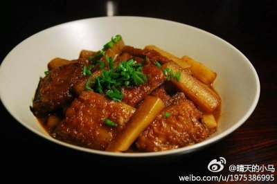 萝卜烧带鱼
