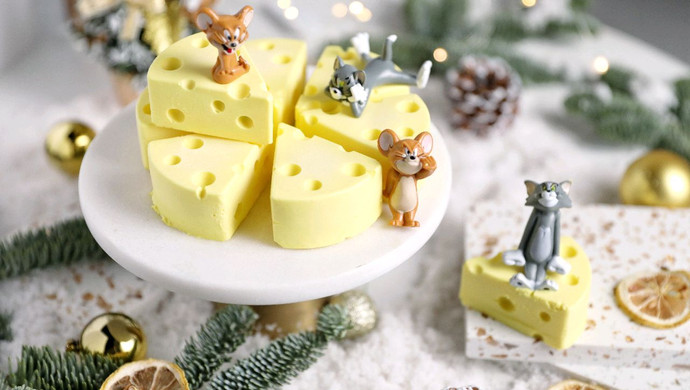 新年爆款！猫和老鼠最爱的芒果奶酪慕斯