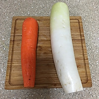 萝卜泡菜的做法图解1