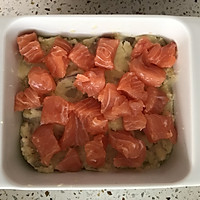 三文鱼焗土豆泥#在"家"打造ins 风美食#的做法图解12