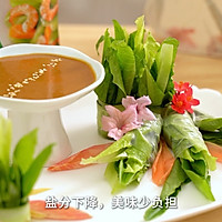 清脆爽口开胃菜【麻酱油麦菜】的做法图解12