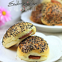 芝麻午餐肉面包#一机多能 一席饪选#的做法图解16