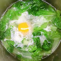 #轻食季怎么吃#生菜蛋花汤的做法图解5