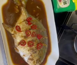红烧昌鳊鱼的做法