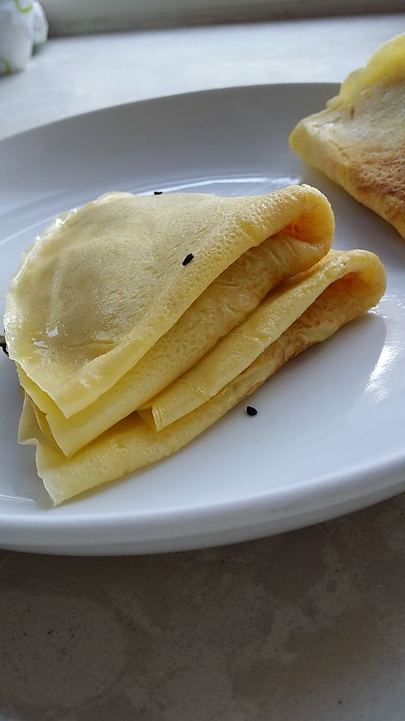超美味的简单早餐——苹果鸡蛋饼