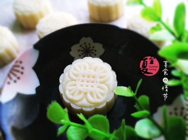 冰皮绿豆糕～夏日的清凉甜品