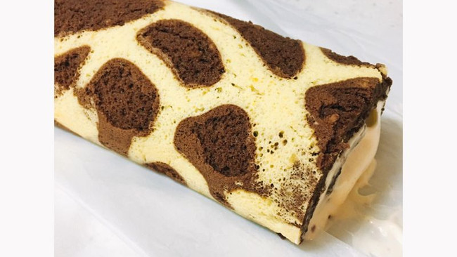 长颈鹿瑞士卷 | 巧克力蛋糕的做法