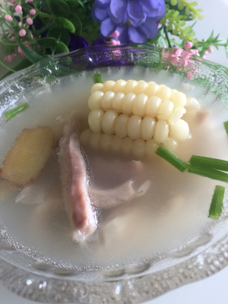 玉米猪肚汤的做法