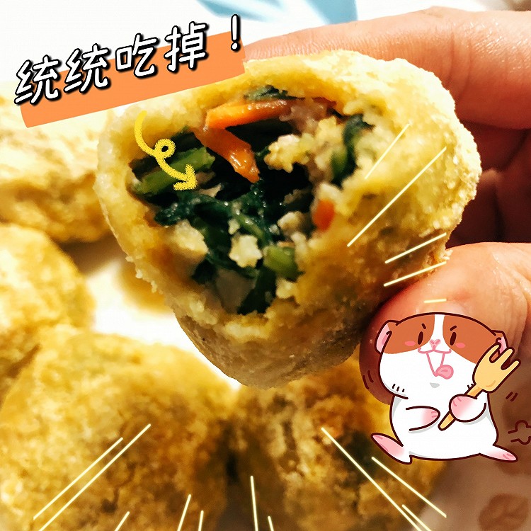 低卡路里的荠菜团子的做法