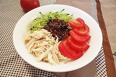 鸡丝凉面