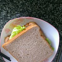 懒人全麦午餐肉三明治的做法图解4