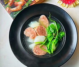 #龙年好运来 乐享豪吉味#红肠菜汤的做法