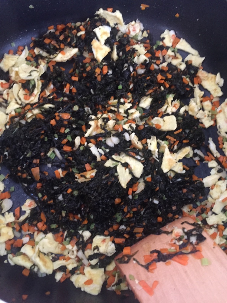 紫菜蛋炒饭的做法图解6