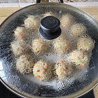 多彩糯米丸子的做法图解6