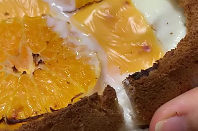 芝士香橙酸奶吐司盒