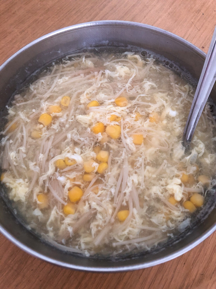 玉米鸡蛋汤的做法