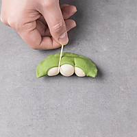 造型馒头-豌豆荚馒头的做法图解8
