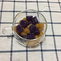 双色芋圆西米露的做法图解12