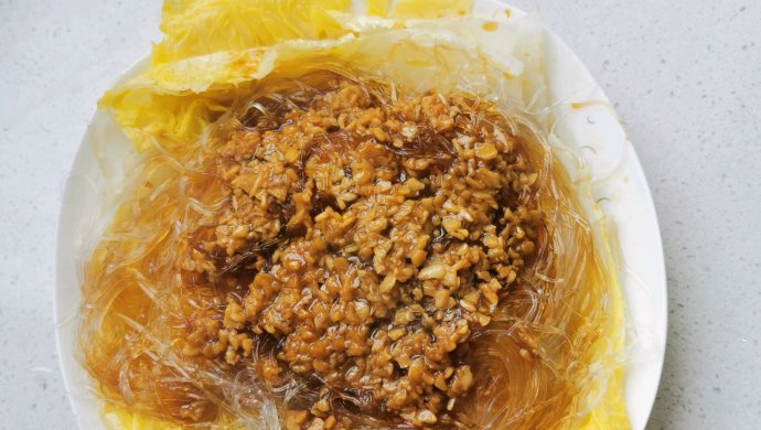 蒜蓉粉丝娃娃菜